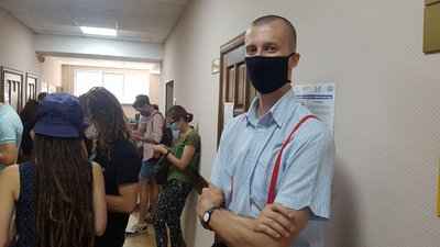 Затримання під посольством Білорусі у Києві: експолітв'язню Кольченку присудили громадські роботи
