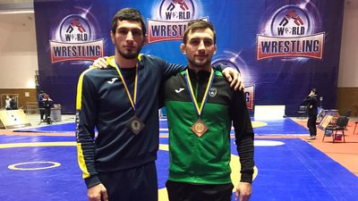 Борці Сумщини здобули дві медалі на чемпіонаті України з вільної боротьби