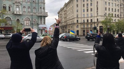 У Харкові підприємці організували автопробіг за зниження податкової ставки