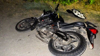 Мотоцикл вналідок ДТП на Рівненщині