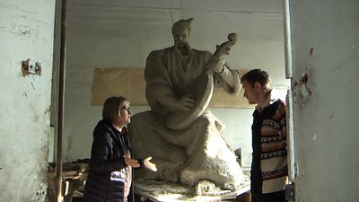 В Запоріжжі рятуватимуть від руйнування скульптуру козака-бандуриста