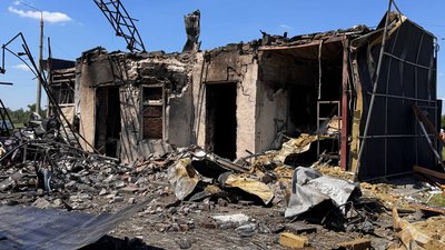 АЗС, обстріл, війна, Дніпро