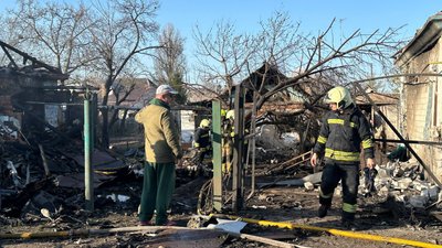 Дронова атака на Черкаси вночі 15 квітня