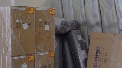 У харківській інфекційній лікарні зберігаються запаковані концентратори: чому їх не використовують У харківській інфекційній лікарні зберігаються запаковані концентратори: чому їх не використовують