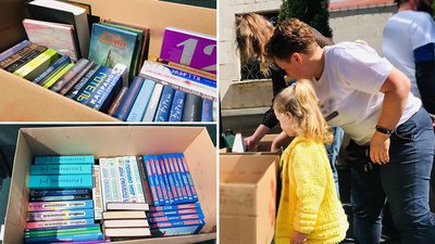 У Кропивницькому відбувся благодійний книжковий ярмарок У Кропивницькому відбувся благодійний книжковий ярмарок