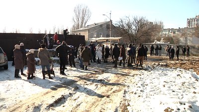 В Одесі мітингували проти будівництва семиповерхівки В Одесі мітингували проти будівництва семиповерхівки