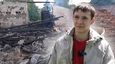 Очевидці про атаку РФ по будинку культури в селі Сновське