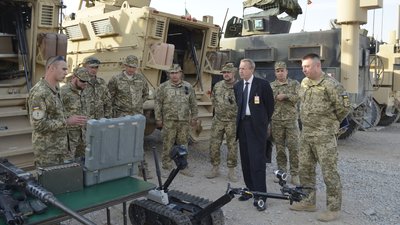 Український військовий контингент повернувся з Афганістану – Генштаб