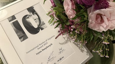 Кримська політув'язнена Ірина Данилович отримала премію Історії беззаконня у Чехії