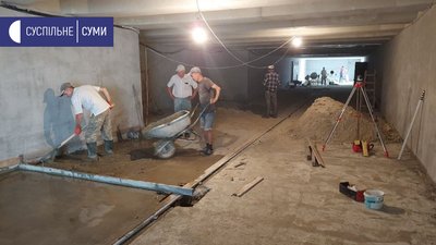 Територію навколо сумського фонтану “Садко” ремонтують, сам фонтан — ні Територію навколо сумського фонтану “Садко” ремонтують, сам фонтан — ні