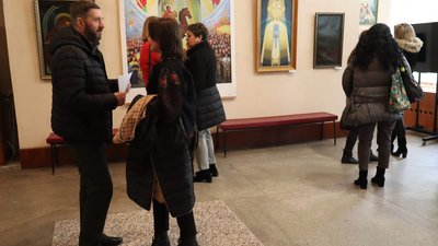 "У просторі часу": в тернопільському музеї відкрили виставку Василя Стецька "У просторі часу": в тернопільському музеї відкрили виставку Василя Стецька