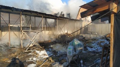 Пожежа на Баварії у приватному будинку Пожежа на Баварії у приватному будинку
