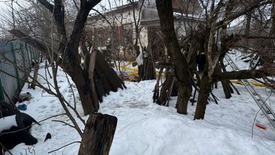 Дім у Переяславі, де від пожежі загинула жінка, Київщина