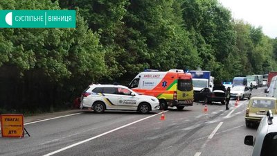 ДТП у Вінниці: на об’їзній зіштовхнулися 4 автівки