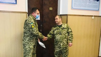 У Хмельницькому представили нового керівника об'єднаного міського військкомату