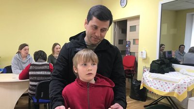 У Тернопільському центрі комплексної реабілітації влаштували двадцять дітей-переселенців
