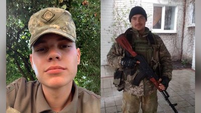 На Буковині прощаються із двома військовими, котрі загинули на війні