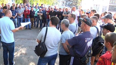 12-ий день протестів у Кривому Розі: 195 шахтарів все ще під землею