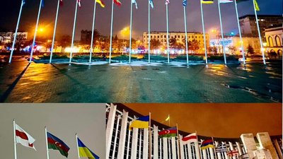 Білорусь звернулася до МЗС України з Нотою протесту через біло-червоний прапор біля мерії у Дніпрі Білорусь звернулася до МЗС України з Нотою протесту через біло-червоний прапор біля мерії у Дніпрі