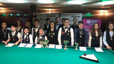 15-річний житомирянин Матвій Табаченко здобув перше місце на чемпіонаті України з більярду