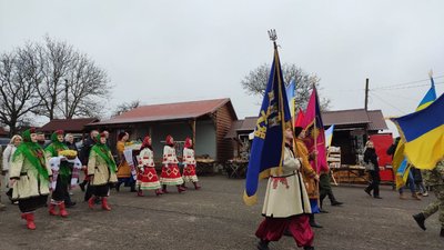 День Соборності України: на межі Тернопільщини відбулась зустріч трьох областей День Соборності України: на межі Тернопільщини відбулась зустріч трьох областей