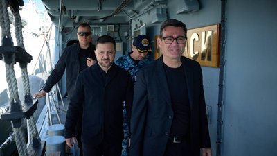 Зеленський і Бернем