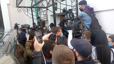 Сутички біля музею Гончара Сутички біля музею Гончара