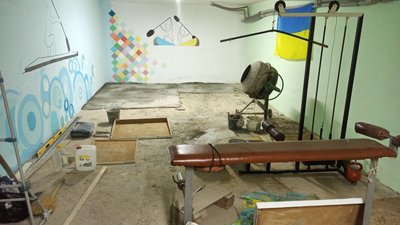 Тренажерний зал у підвалі дитсадка: як у селі на Рівненщині своїми зусиллями облаштували спортивну зону Тренажерний зал у підвалі дитсадка: як у селі на Рівненщині своїми зусиллями облаштували спортивну зону