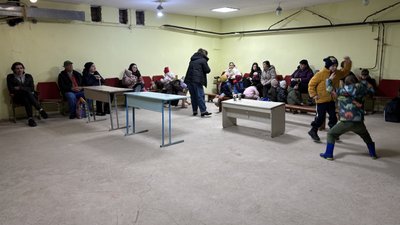 Найбільше укриття Новодністровська під час повітряної тривоги 1 квітня