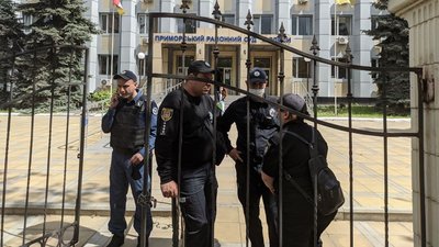 В Одесі "замінували" будівлю Приморського районного суду