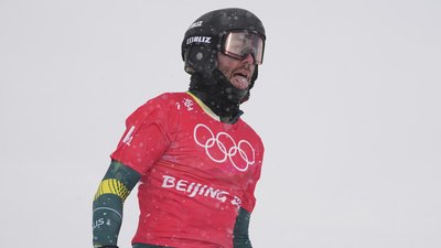 Австралійський сноубордист Кемерон Болтон на Іграх-2022 в Пекіні