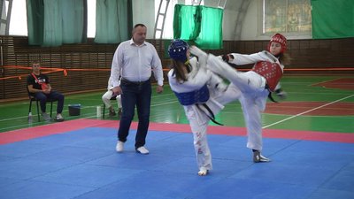 Це перші змагання з тхеквондо, які відбулися під час карантину. Фото: Суспільне Поділля Це перші змагання з тхеквондо, які відбулися під час карантину. Фото: Суспільне Поділля