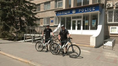 У Бердянську на службу заступив велопатруль