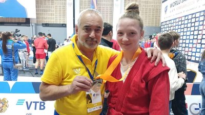 Спортсменка з Житомирщини виборола "бронзу" на міжнародних змаганнях з боротьби самбо Спортсменка з Житомирщини виборола "бронзу" на міжнародних змаганнях з боротьби самбо