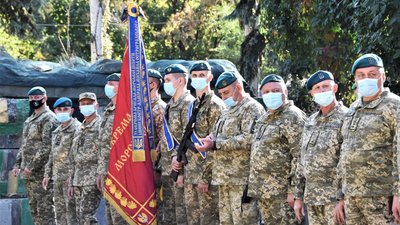 Річницю створення Одеської бригади морської піхоти бійці зустріли у зоні проведення ООС
