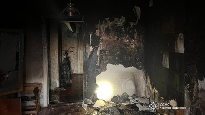 Пожежа на Чернігівщині: у Корюківській громаді на Чернігівщині горіла квартира