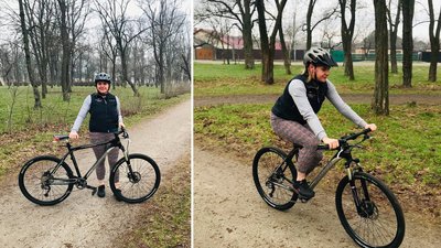 ”Будь-який спорт – корисний”. Сімейна лікарка з Кропивницького день розпочинає з велопрогулянки