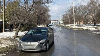 Місце ДТП на вулиці Ранковій у Хмельницькому