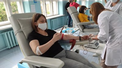 У Тернополі провели акцію "Ми усі однієї крові" У Тернополі провели акцію "Ми усі однієї крові"