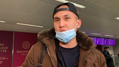 До Києва із Казахстану прибув літак із 33-ма українцями До Києва із Казахстану прибув літак із 33-ма українцями