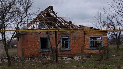 Нікопольщина, війна, обстріли, будинок
