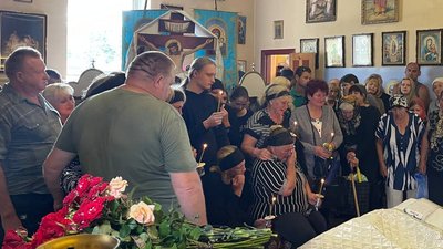 Похорон військового Максима Сидоренка