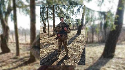 Солдат Володимир Попелюх з Чернігівщини Солдат Володимир Попелюх з Чернігівщини