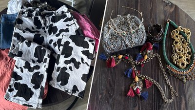 Речі, які продаватимуть на благодійній барахолці в Олександрії
