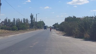 На Миколаївщині завершується ремонт дороги до селища Горохівка Воскресенської ОТГ