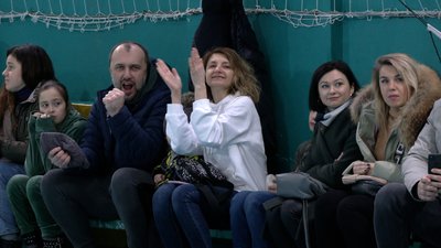 У Рівному дітям військовослужбовців та переселенців влаштували естафету з баскетболу У Рівному дітям військовослужбовців та переселенців влаштували естафету з баскетболу