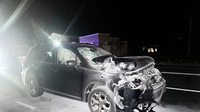 Авто на місці ДТП у Коблевому