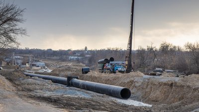 На об’їзній дорозі Дніпра будують дворівневу розв’язку