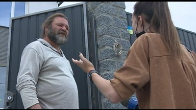 Іван Слюсарєв, який проживає поблизу онкоцентру Іван Слюсарєв, який проживає поблизу онкоцентру
