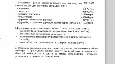 Вступна кампанія: яка ціна навчання у вінницьких університетах Вступна кампанія: яка ціна навчання у вінницьких університетах